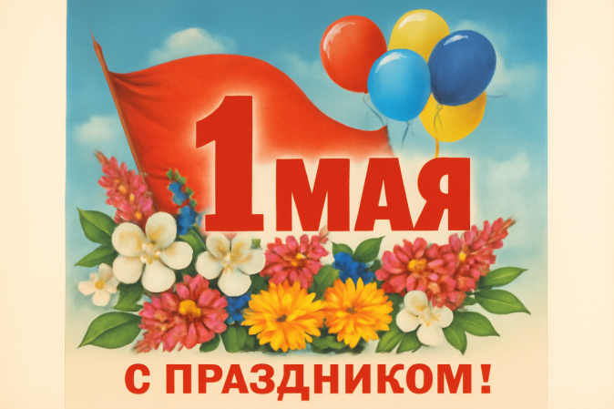Уважаемые коллеги! Поздравляем вас с 1 Мая.