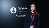 По приглашению от РНФ в качестве молодого руководителя научно-исследовательского проекта, Татьяна Руслановна Вавулина посетила ПМЭФ 2026